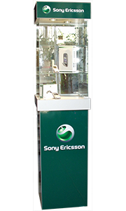 Produktový stojan Sony Ericsson